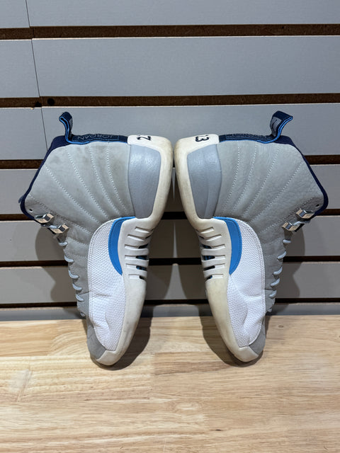 Jordan 12 Retro Grey University Blue Sz 10.5