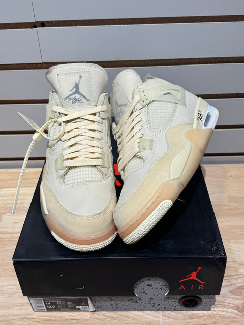 Jordan 4 Retro Off-White Sail (Women's) Sz 12.5M