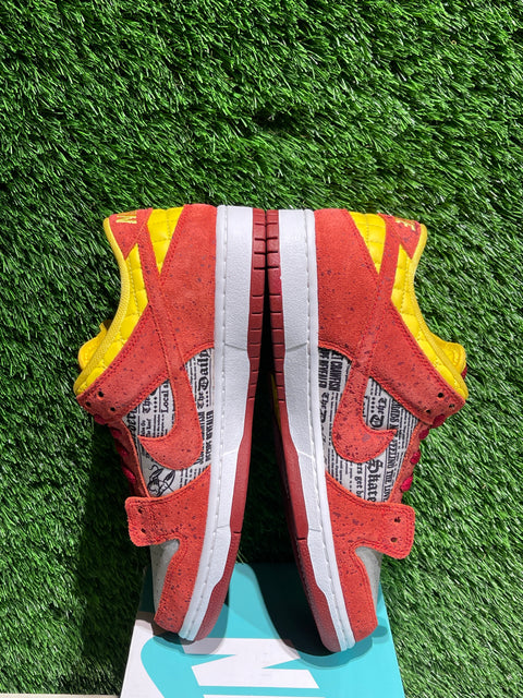 Nike SB Dunk Low Rukus Crawfish Sz 9M