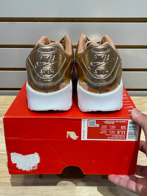 Nike Air Max 90 Metallic Rose Gold (2020) (Women's) Sz 10M