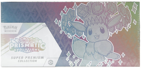 Pokémon Scarlet & Violet Prismatic Evolutions Super Premium Collection