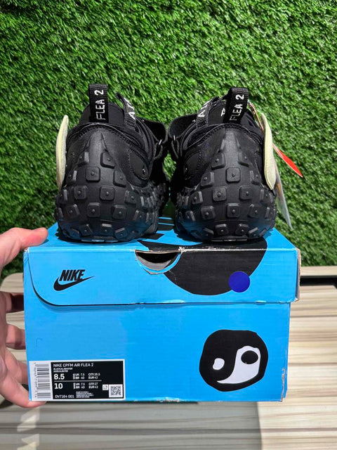 Nike CPFM Air Flea 2 Cactus Plant Flea Market Black Alabaster Sz 8.5M