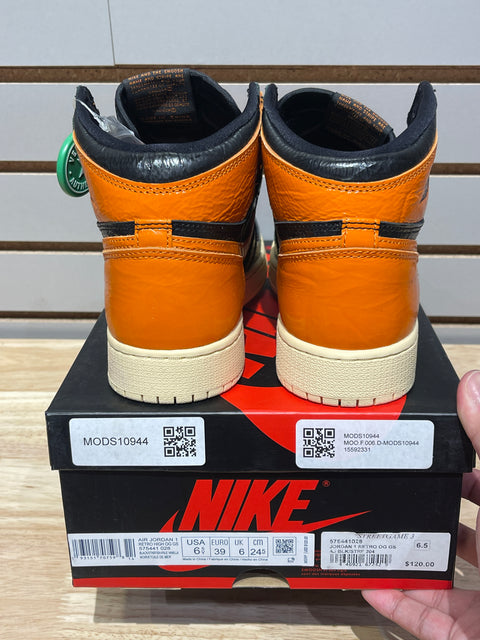 Jordan 1 Retro High Shattered Backboard 3.0 (GS) Sz 6.5Y