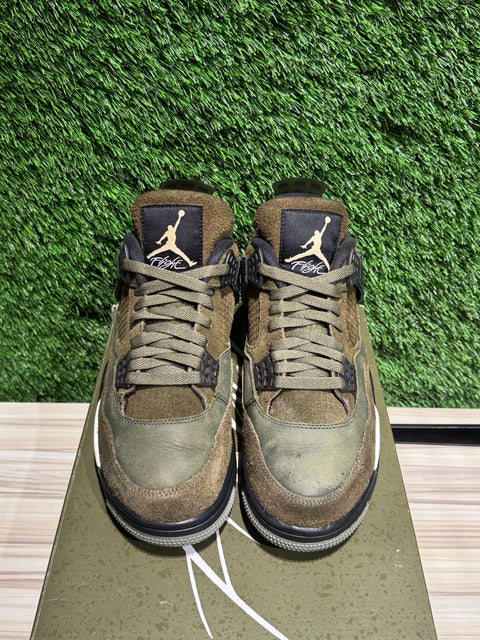 Jordan 4 Retro SE Craft Medium Olive Sz 8.5M