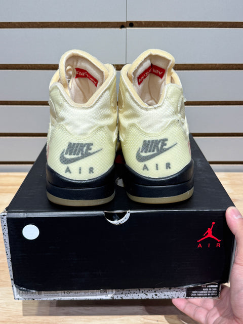 Jordan 5 Retro Off-White Sail Sz 10.5