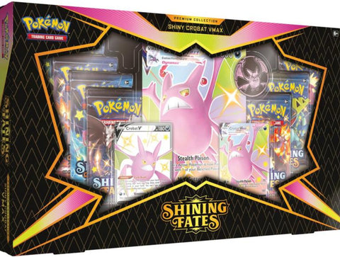 Pokémon TCG Sword & Shield Shining Fates Shiny Crobat VMAX Premium Collection
