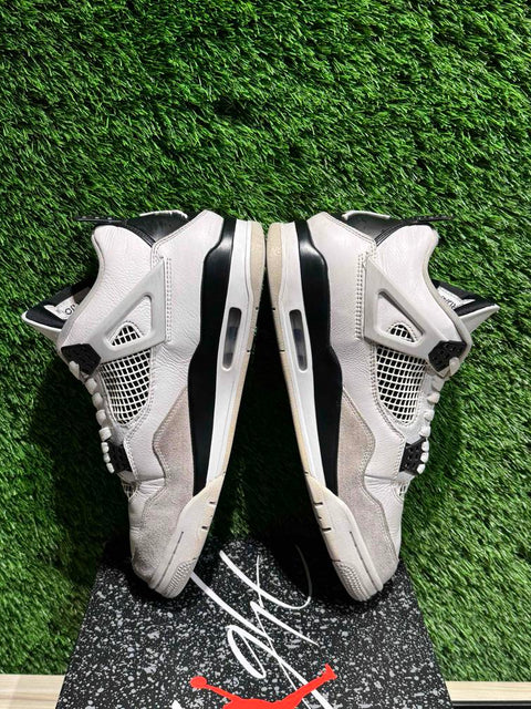 Jordan 4 Retro Military Black Sz 9.5M