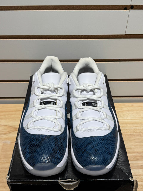 Jordan 11 Retro Low Snake Navy (2019) Sz 9