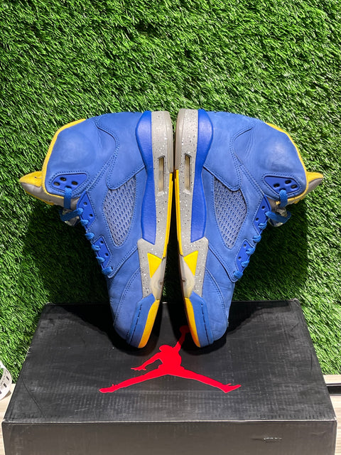 Jordan 5 Retro JSP Laney Varsity Royal Sz 9.5M