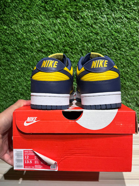 Nike Dunk Low Michigan (2021) Sz 12M