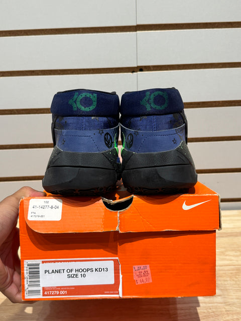 Nike KD 13 Planet of Hoops Sz 10