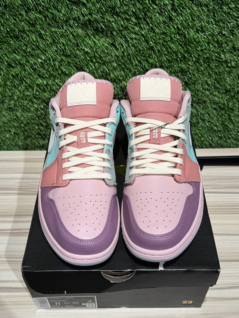 Jordan 1 Low Easter Pastel Sz 11