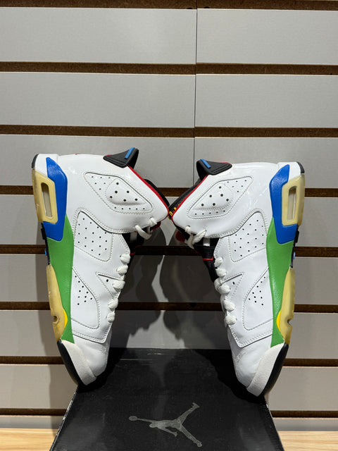 Jordan 6 Retro Olympic Flag Beijing Sz 6.5Y