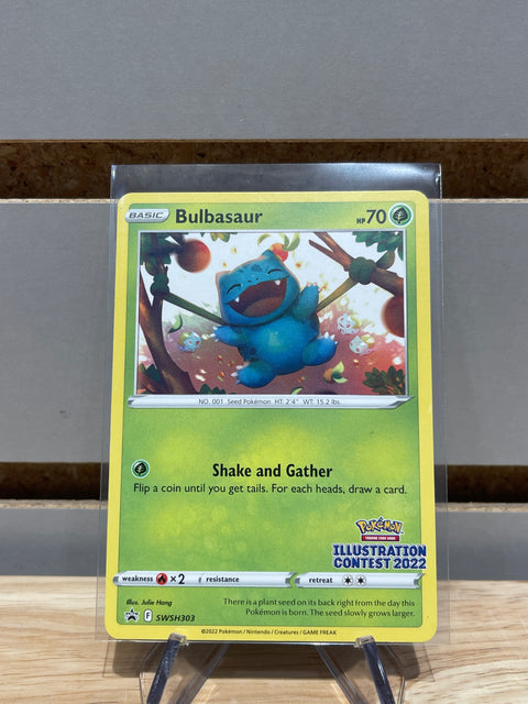 Pokémon Bulbasaur (Illustration Contest 2022) - SWSH: Sword & Shield Promo Cards (SWSD)