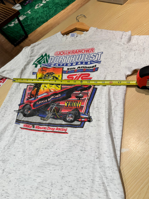 Rare True Vintage 1992 Seattle International Raceway Tee L