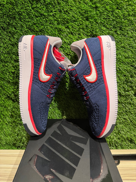 Nike Air Force 1 Ultra Flyknit Low New England Patriots R.K.K. Sz 8