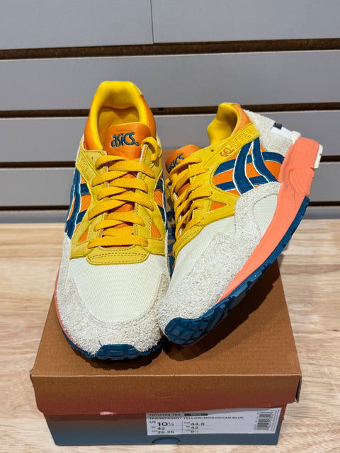 ASICS Gel-Lyte V Social Status Charolette Lab Schools Eternal Summer Transparent Yellow Sz 10.5