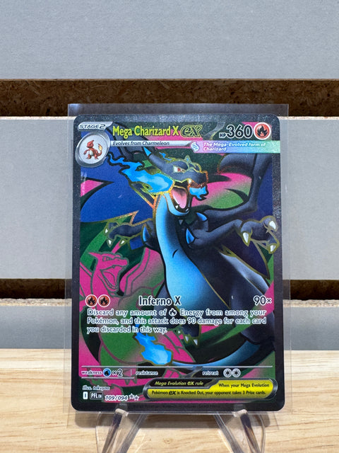 Mega Charizard X ex - 109/094 - ME02: Phantasmal Flames (PFL) Pokemon