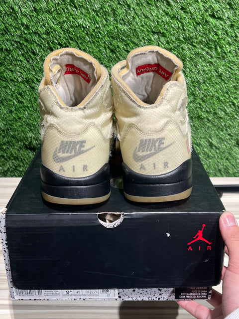 Jordan 5 Retro Off-White Sail