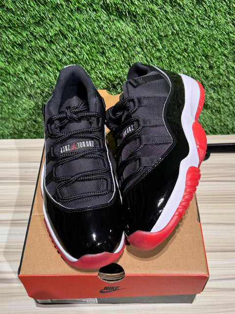 Jordan 11 Retro Low Bred (2025) Sz 9