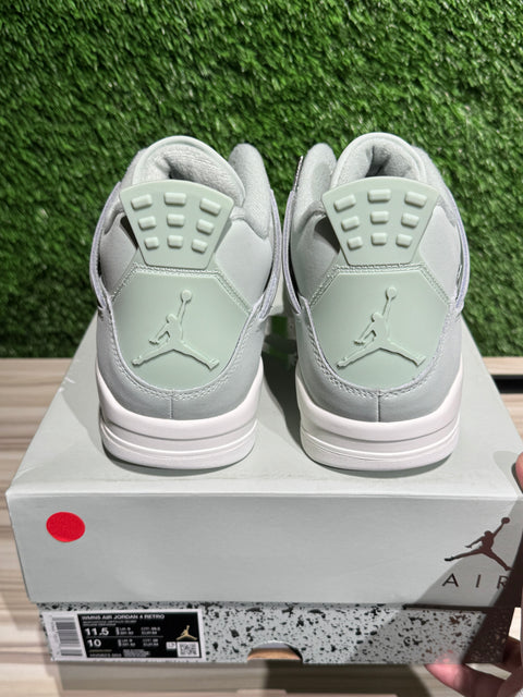Jordan 4 Retro Seafoam Sail (Women's)