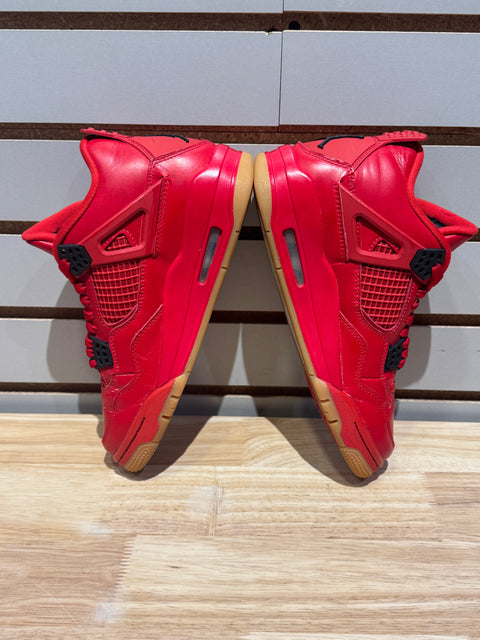 Jordan 4 Retro Fire Red Singles Day (2018) (Women's) Sz 5M/6.5W
