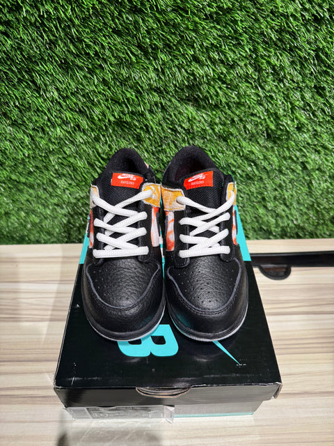 Nike SB Dunk Low Raygun Tie-Dye Black (TD) Sz 10c