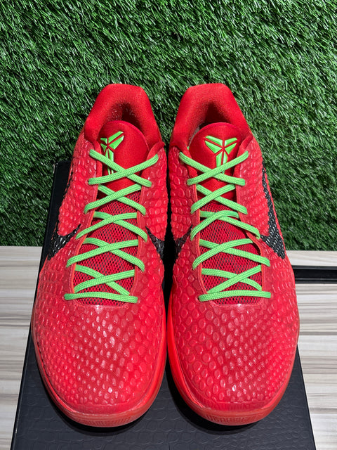 Nike Kobe 6 Protro Reverse Grinch Sz 12