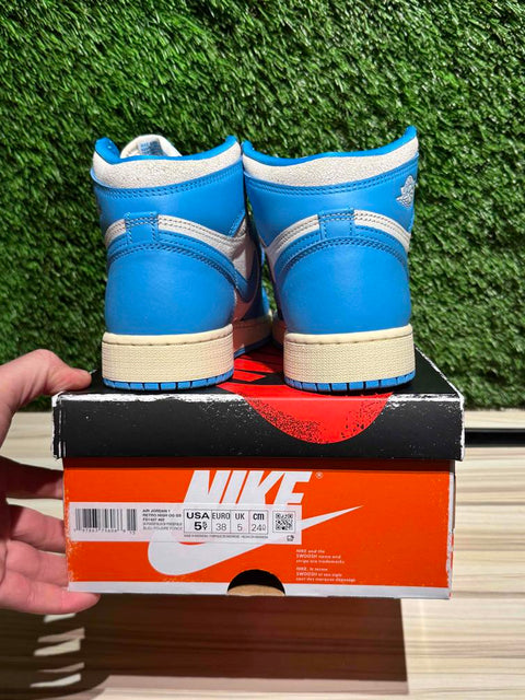 Jordan 1 Retro High OG UNC Reimagined (GS) Sz 5.5Y