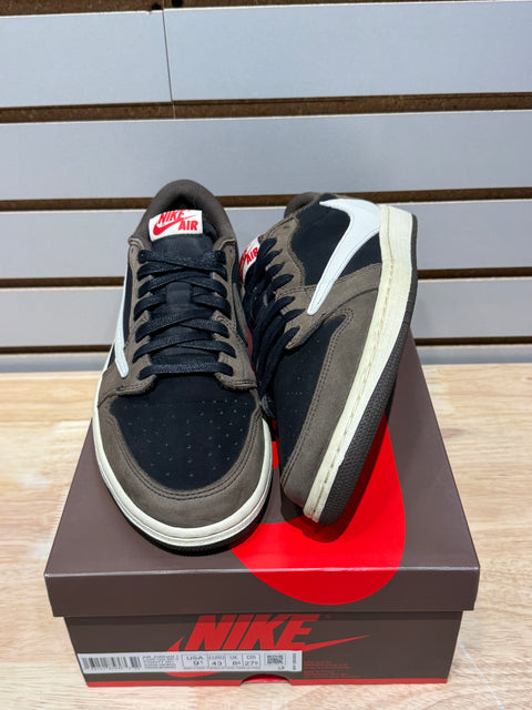 Jordan 1 Retro Low OG SP Travis Scott Mocha Sz 9.5