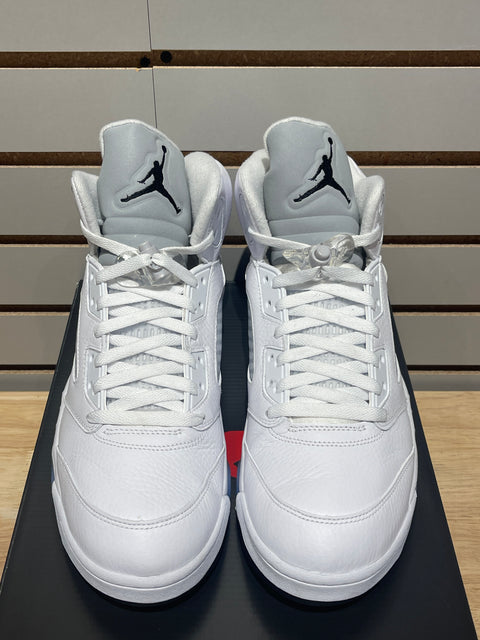 Jordan 5 Retro White Metallic (2026) Sz 12