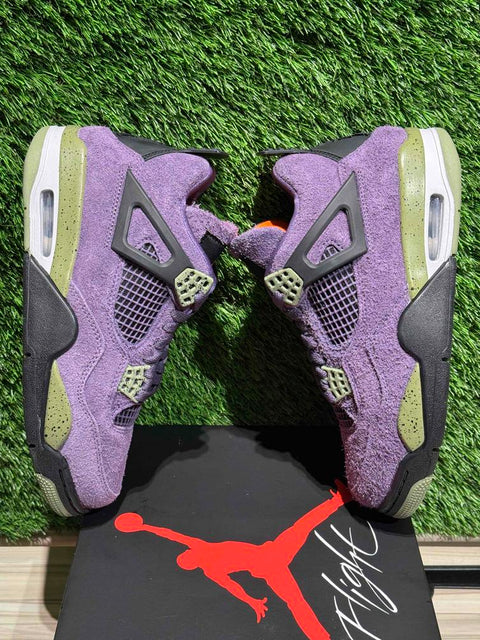 Jordan 4 Retro Canyon Purple (Women's) Sz 8W/6.5Y