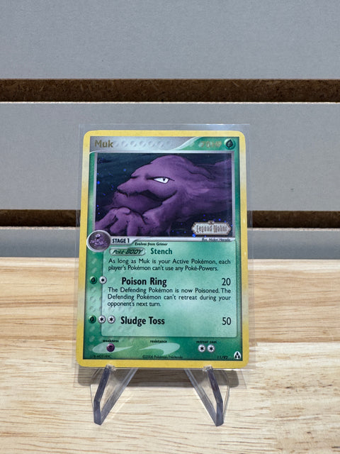 Muk #11 Pokemon Legend Maker(Reverse Holo)(Stamped)