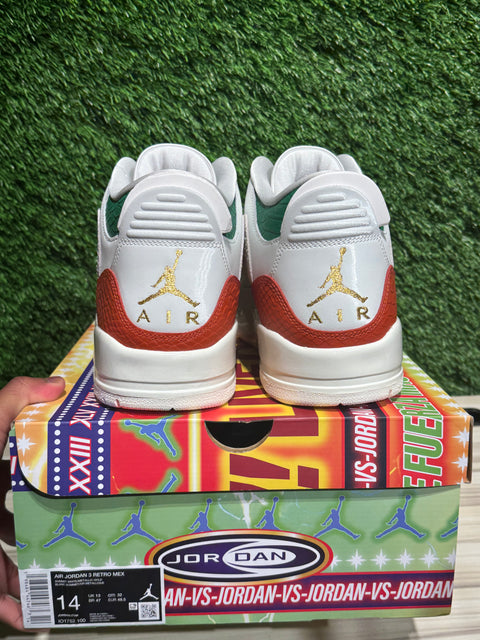 Jordan 3 Retro El Vuelo Summit White Sz 14