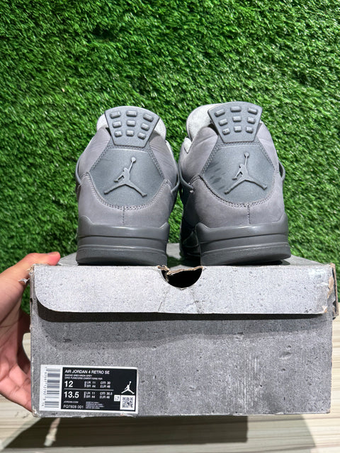 Jordan 4 Retro SE Paris Olympics Wet Cement Sz 12M