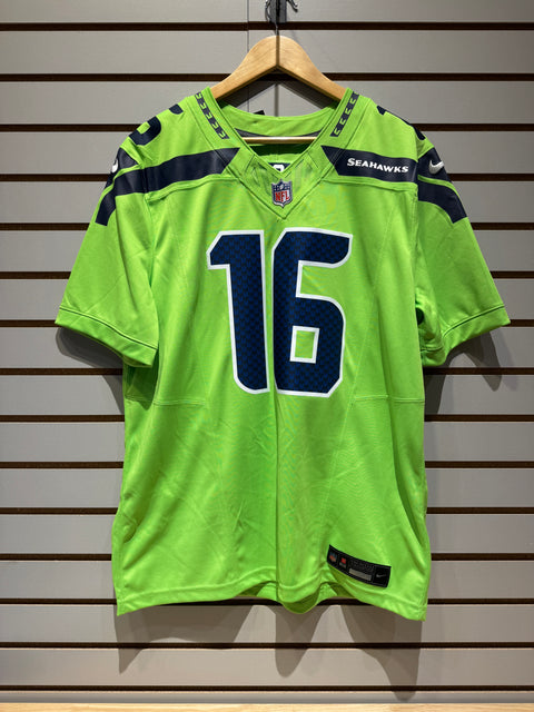 Tyler Lockett Seahawks Neon Jersey Nike Size Large Engineered