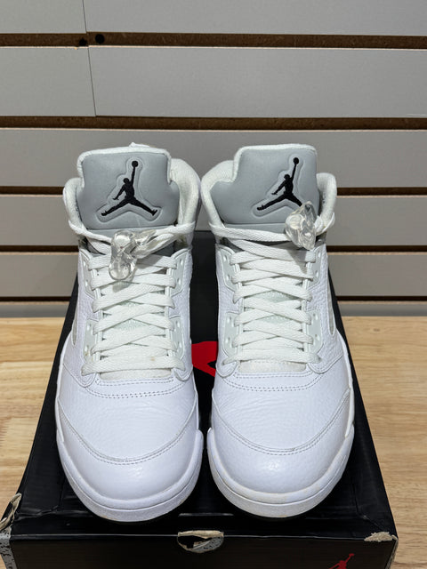 Jordan 5 Retro Metallic White (2015) Sz 9.5