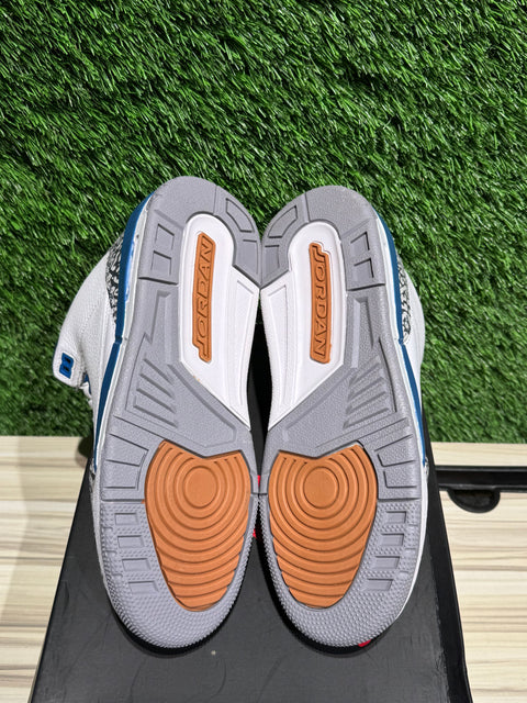 Jordan 3 Retro Wizards (GS) Sz 5.5Y