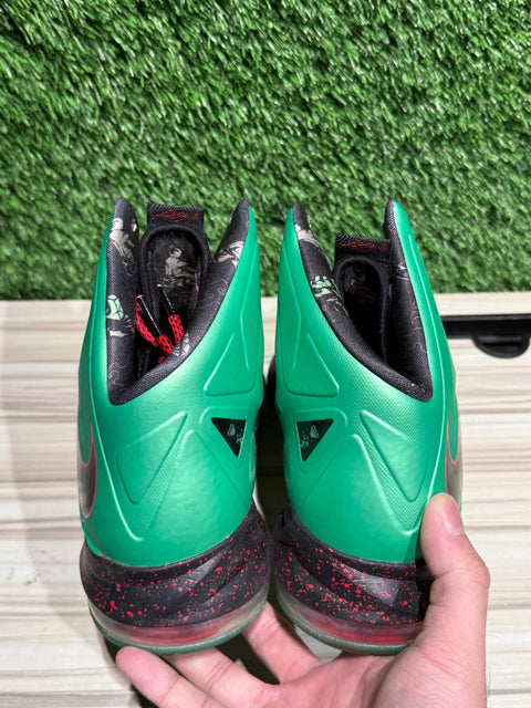 Nike LeBron X Cutting Jade Sz 9.5