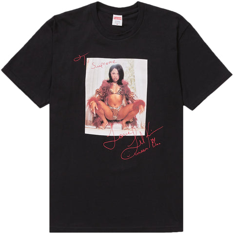 Supreme Lil Kim Tee Black
