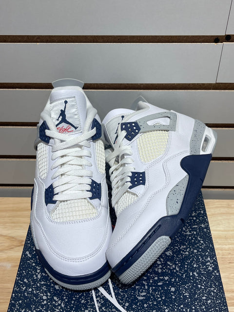 Jordan 4 Retro Midnight Navy Sz 10