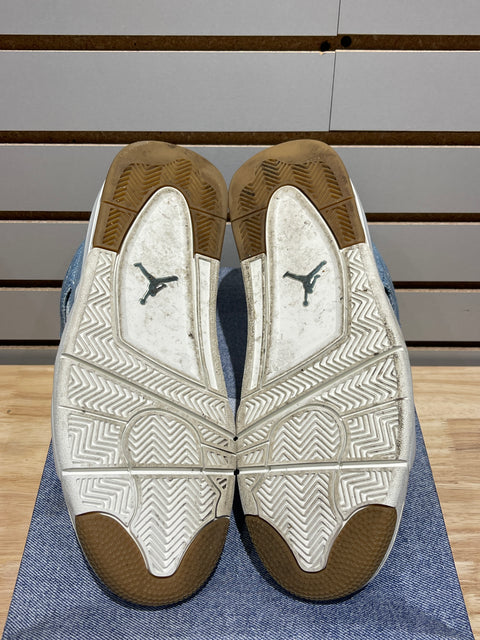 Jordan 4 Retro TEX Denim Worn Blue (Women's) Sz 10.5M