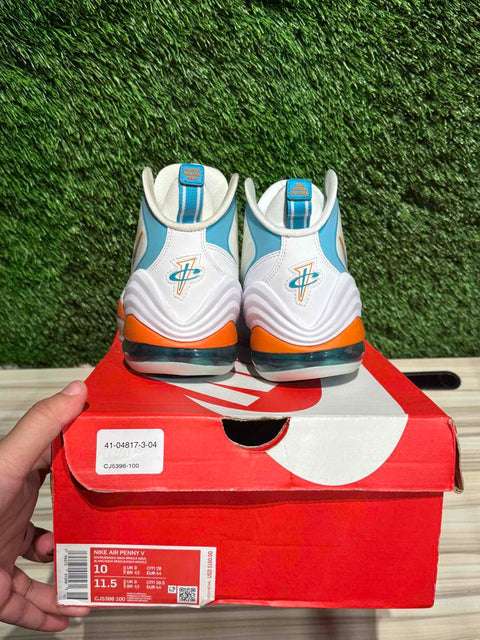 Nike Air Penny 5 Dolphins (2020) Sz 10M