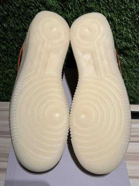 Nike Air Force 1 Low Orange Skeleton Halloween (2020) Sz 9M