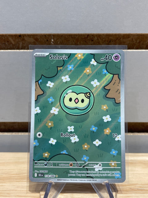 Pokémon Solosis - 118/086 - SV: Black Bolt (BLK)