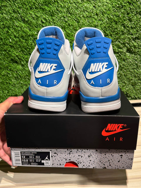 Jordan 4 Retro Military Blue (2024) Sz 12
