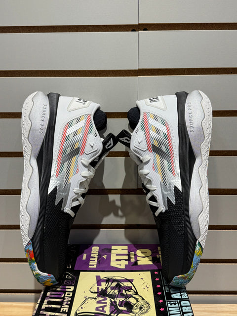 ADIDAS DAME 8 Black Multi Sz 11.5