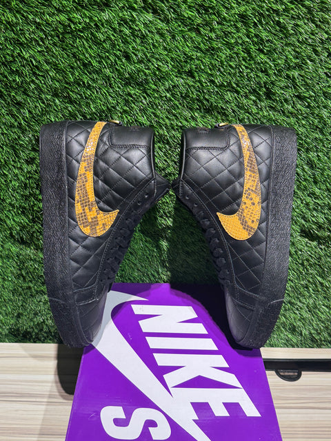 Nike SB Blazer Mid QS Supreme Black Sz 9