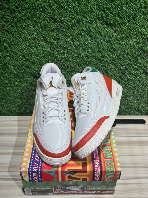 Jordan 3 Retro El Vuelo Summit White Sz 14