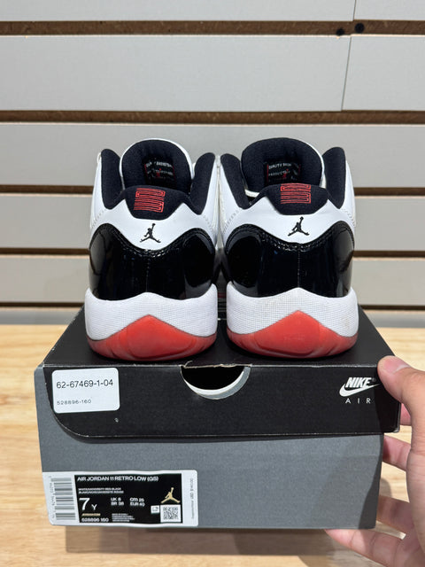 Jordan 11 Retro Low Concord Bred (GS) Sz 7Y